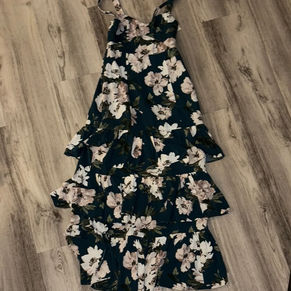 Drama Ruffle Tiered Maxi Dress